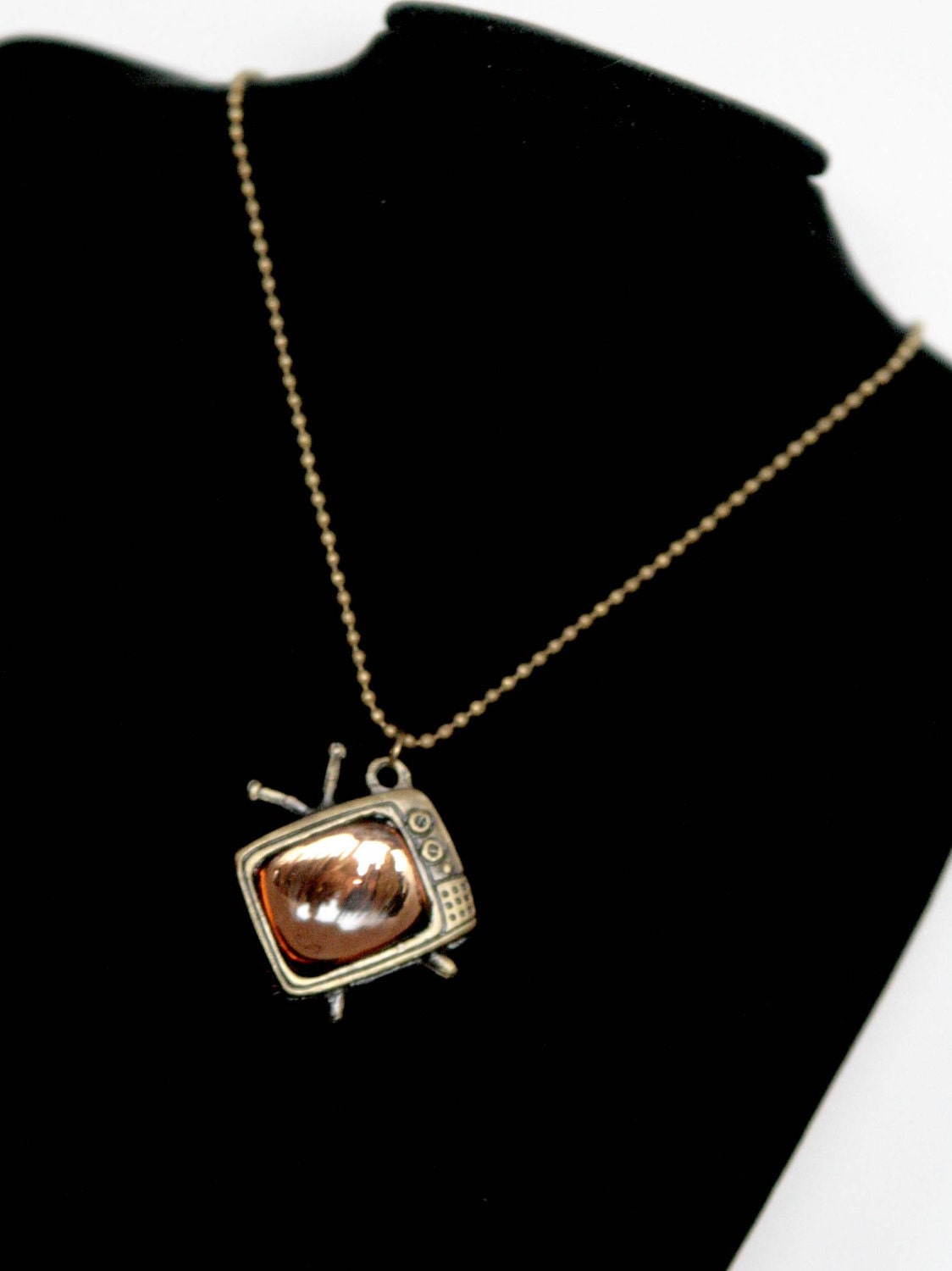 Vintage Television Necklace N270