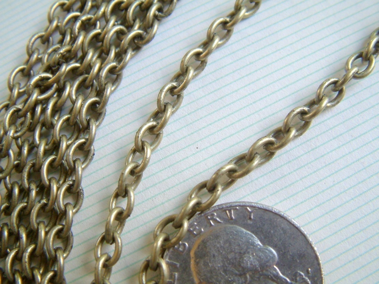 5 Feet Antique Bronze Chain 4.5mm X 6.2mm