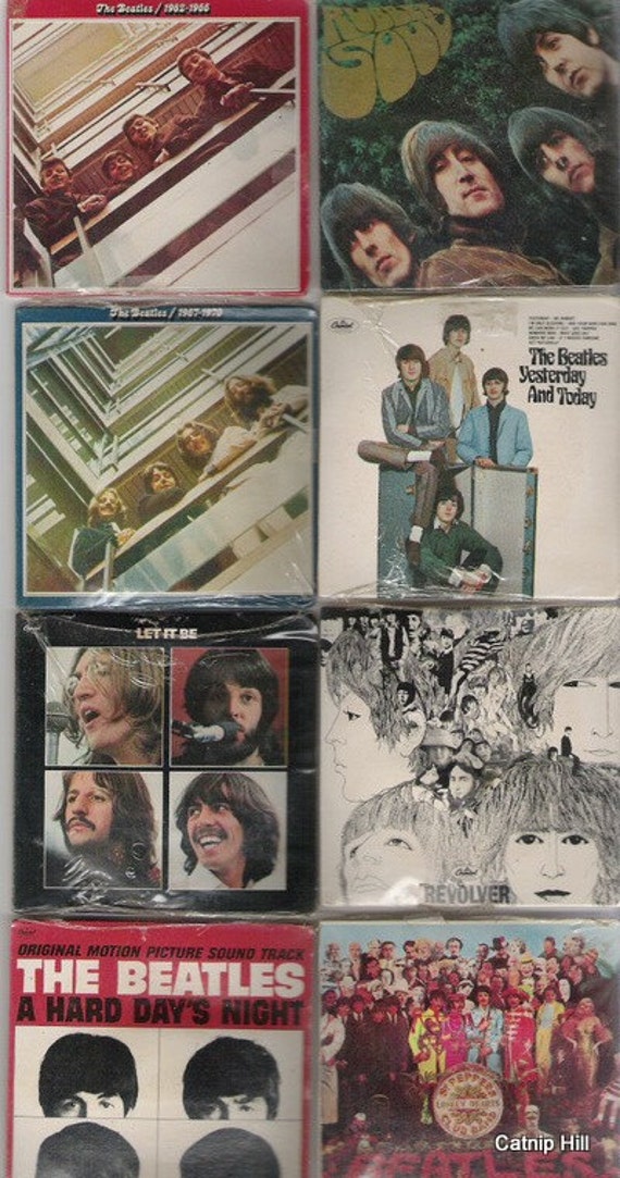 The Beatles Mini Albums Set of 16 by Chu-Bops with Gum