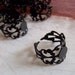 Ring Shanks Blanks Pads 5 - Beautiful Black - Ring Blanks (BSRB)