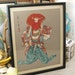 RESERVEDNAT-Vintage Japanese Framed Prints- Vintage Art Gallery