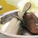 Crumb Brush , Antique Brush , Antique , Pressed Tin , Powder Brush , Small Brush , Metal Brush , Pressed Tin Brush , Small Brush , Brushes