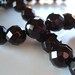 Onyx Beads 8mm Jet Black Faceted Onyx Round Beads - 12 Pieces