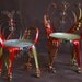 Vintage Folk Art Soda Beer Food Can Chairs 70's