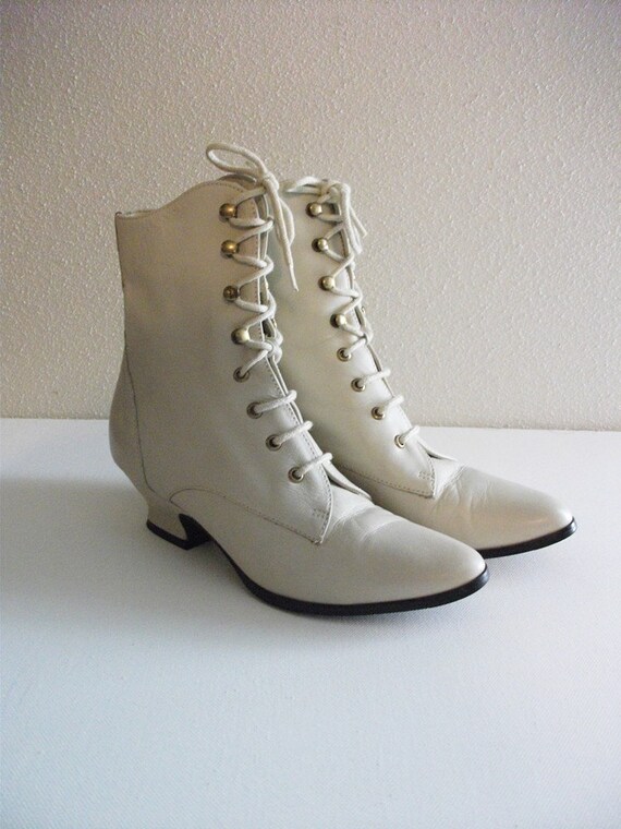 antique victorian lace up boots