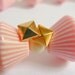 Custom Listing for Marina - Gold Pyramid Stud Earrings