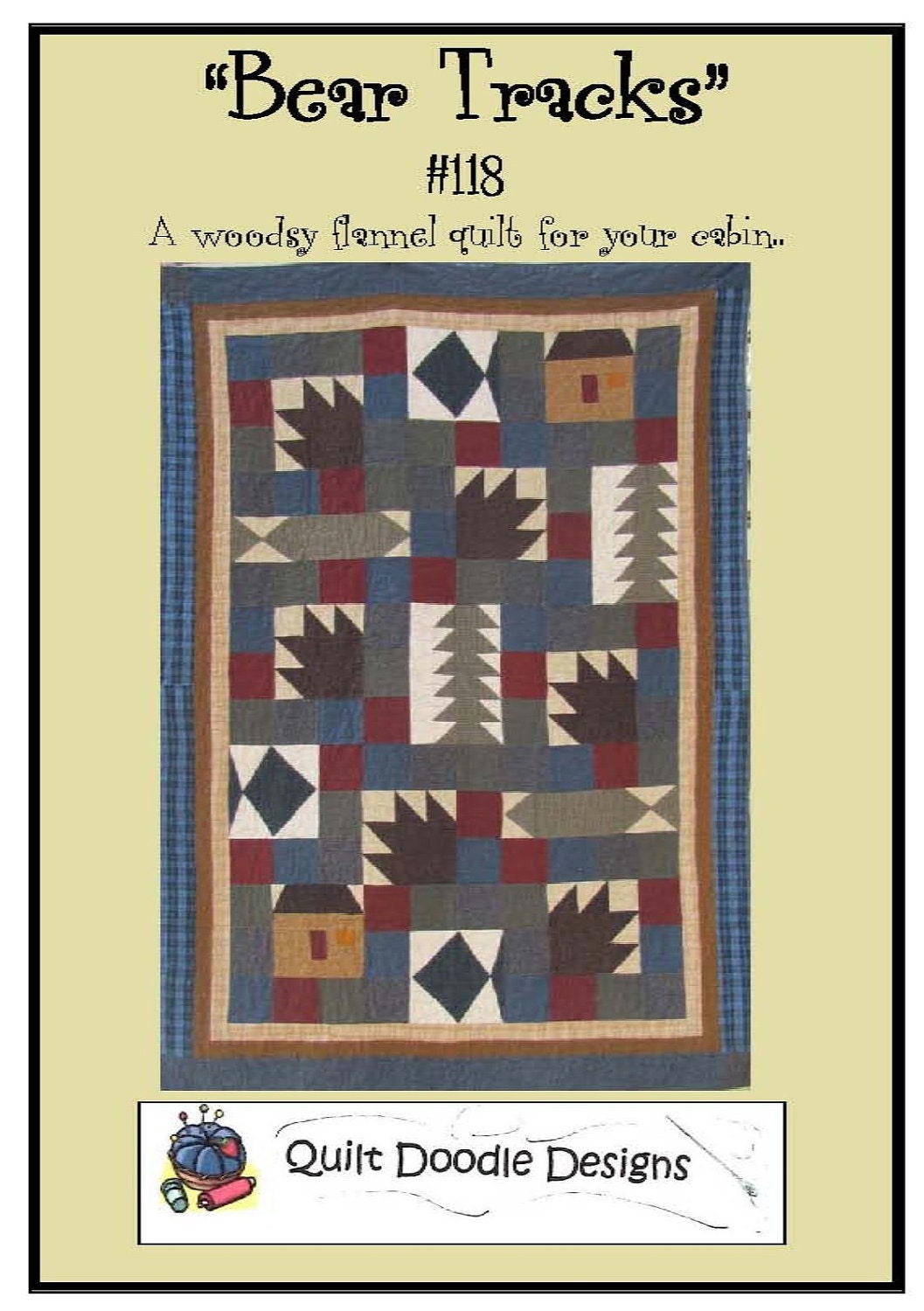 Bear Tracks Quilt Pattern