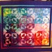Stars That Sparkle Quilt --Rainbow Colored and Hand Beaded