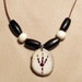 Owl Talon Claw Print Deer Antler Necklace - FREE SHIPPING -
