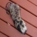 Real XXL FinnRaccoon Tail Keychain