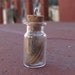 Red Fox Fur Totem Glass Jar Pendant