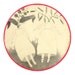 Two Girls Original Pencil Drawing, Round Art, Nature Drawing, Best Friend Gift, Foating, Weird Art, 親友, 当自然, Geschenke für bester Freund