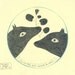 Two Dogs in Love / Friends Forever - ORIGINAL DRAWING - I Wanted That Moment To Last