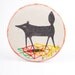 Clay Wall Art Dog Mixed Media Drawing - The Walk