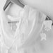 Traditional Turkish Fabric Fringed WHITE Guipure Scarf ..bandana,headband,wedding,bridal,authentic, elegant, fashion