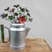 Simple Prairie Bouquet of Metal Flowers In Vintage Coffee Pot Vase