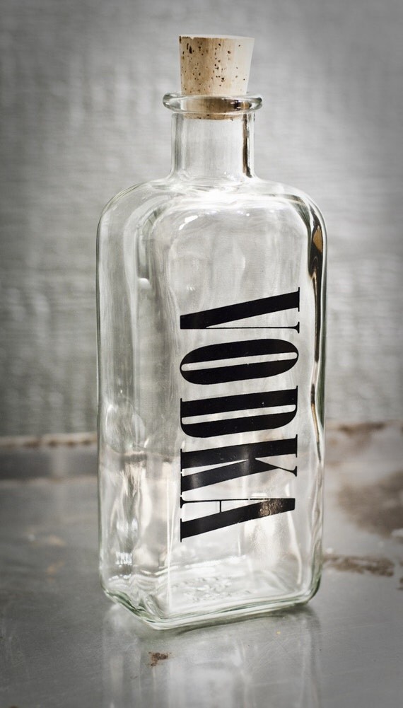 Vintage Vodka Liquor Decanter