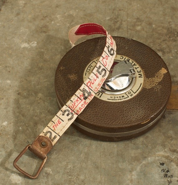 Vintage Tape Measure by twoartdirectors on Etsy