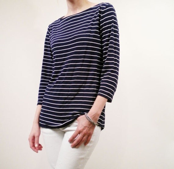 old navy striped boatneck top