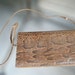 Reserved for Mardi3 Bohemian Brown REAL Snakeskin Leather Envelope Shoulder Clutch