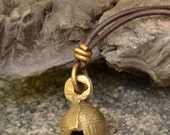 Nigerian Brass Bell Ball Necklace