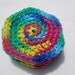 Bright Rainbow Colored Cotton Facial Cloths - Seven Days a Week