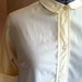 1950s Yellow Blouse Casual Button Up Lady Townecraft S/M