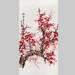 Cherry Blossom painting chinese watercolour painting original chinese art-cherry blossom tree No.36