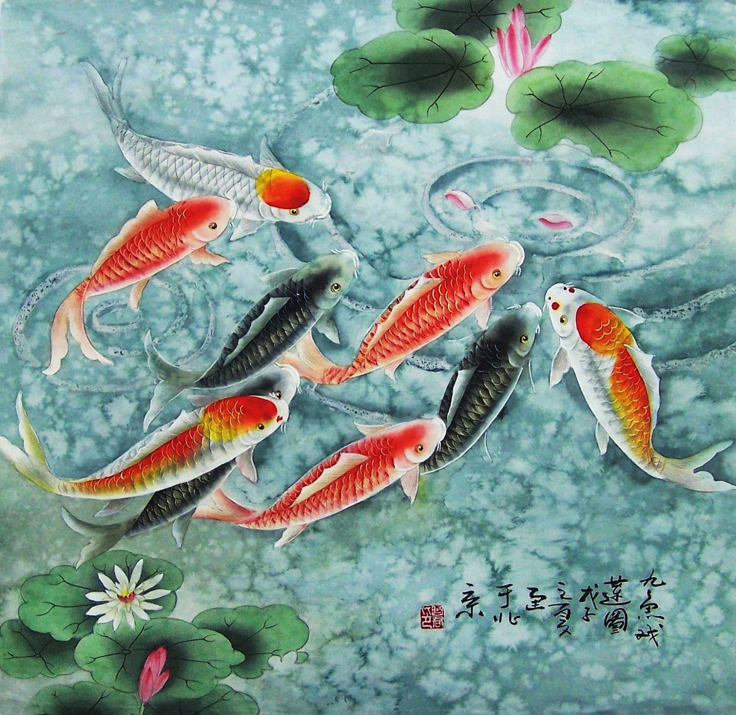 Original Painting Oriental Art Chinese Traditional Painting Original Painting Oriental Art Chinese Traditional Painting