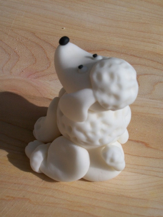 Fondant Dog Cake Topper