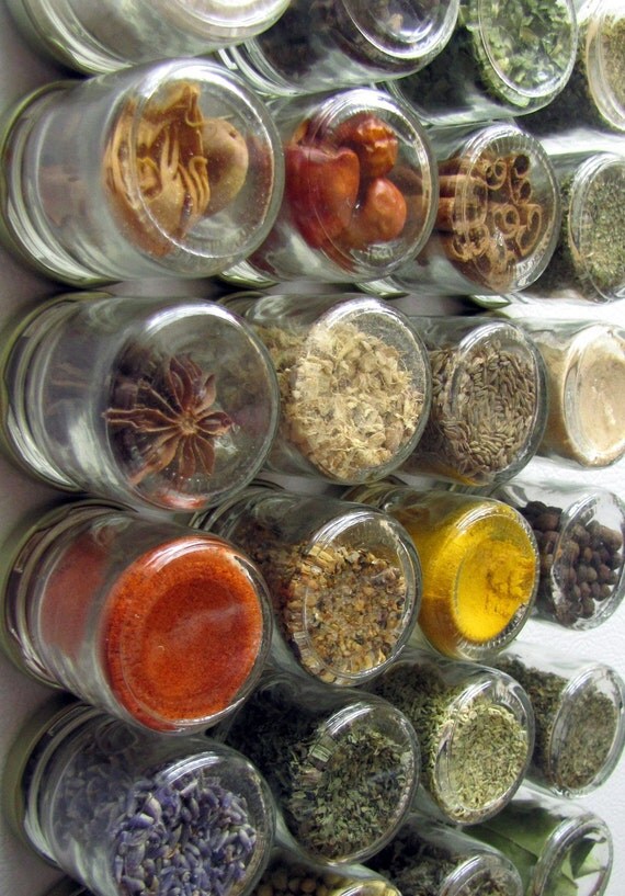 Empty spice jars 1.5 oz round jars set of 24