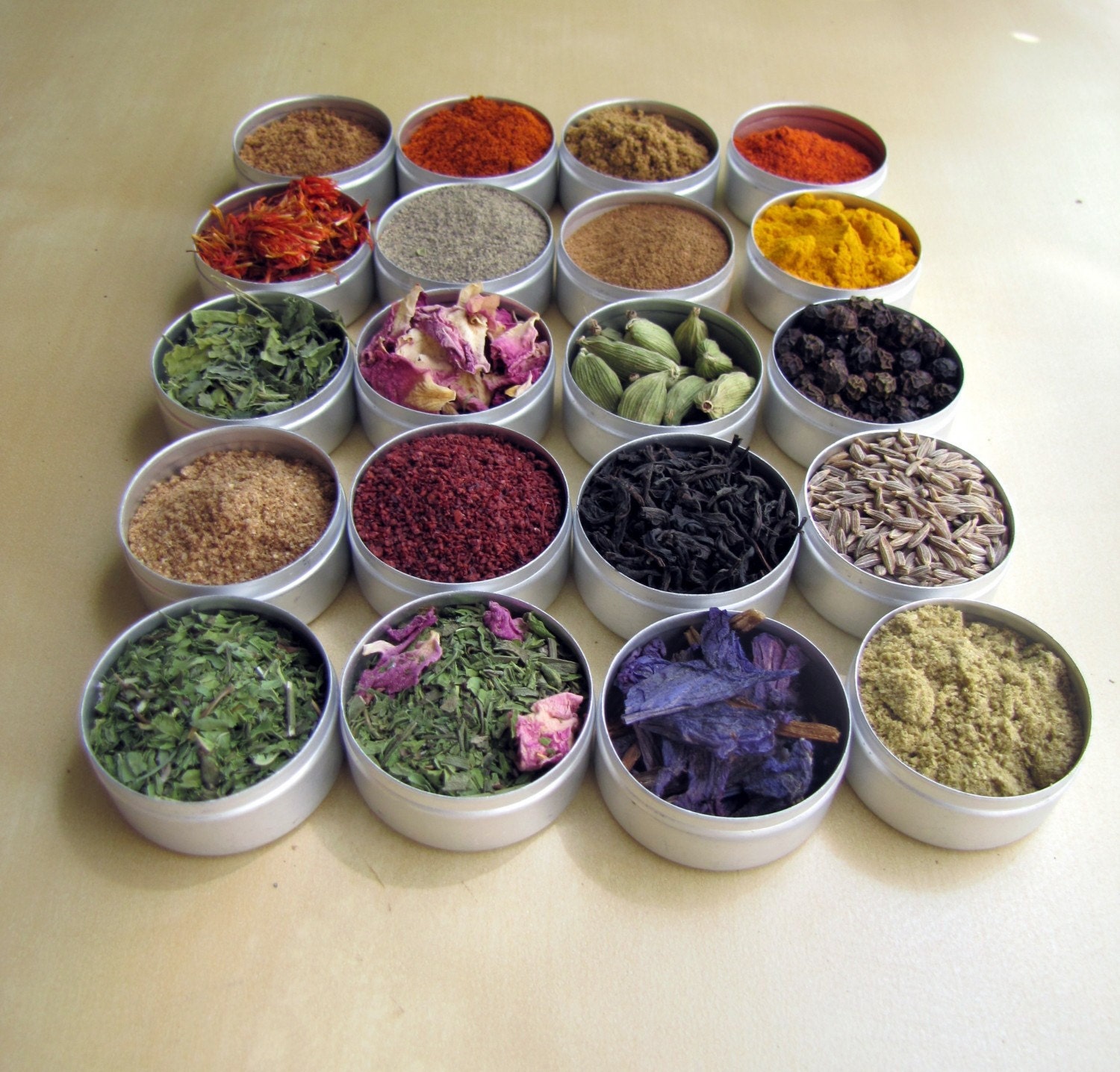 PERSIAN MakeAMeal Spice Kit 20 33mm tins with spices and