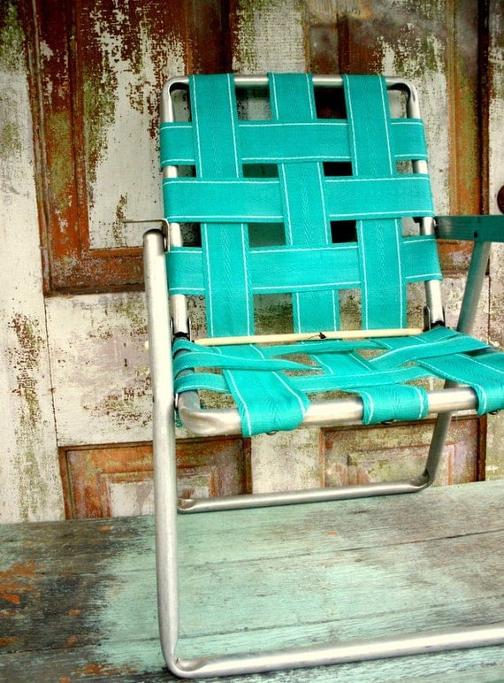 Vintage Lawn Chair bing Aluminum Childrens Chair