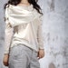 Thin Hemp knit shirts