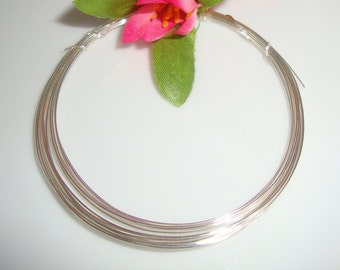 925 Sterling Silver Wire, 5ft, 24 Gauge, Dead Soft, round, beading wire