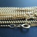 1 pc, 20" 51cm,1.2mm bead, 14K Gold Filled Beaded Ball Chain w Spring Clasp, Shinny, Tarnish Resistant