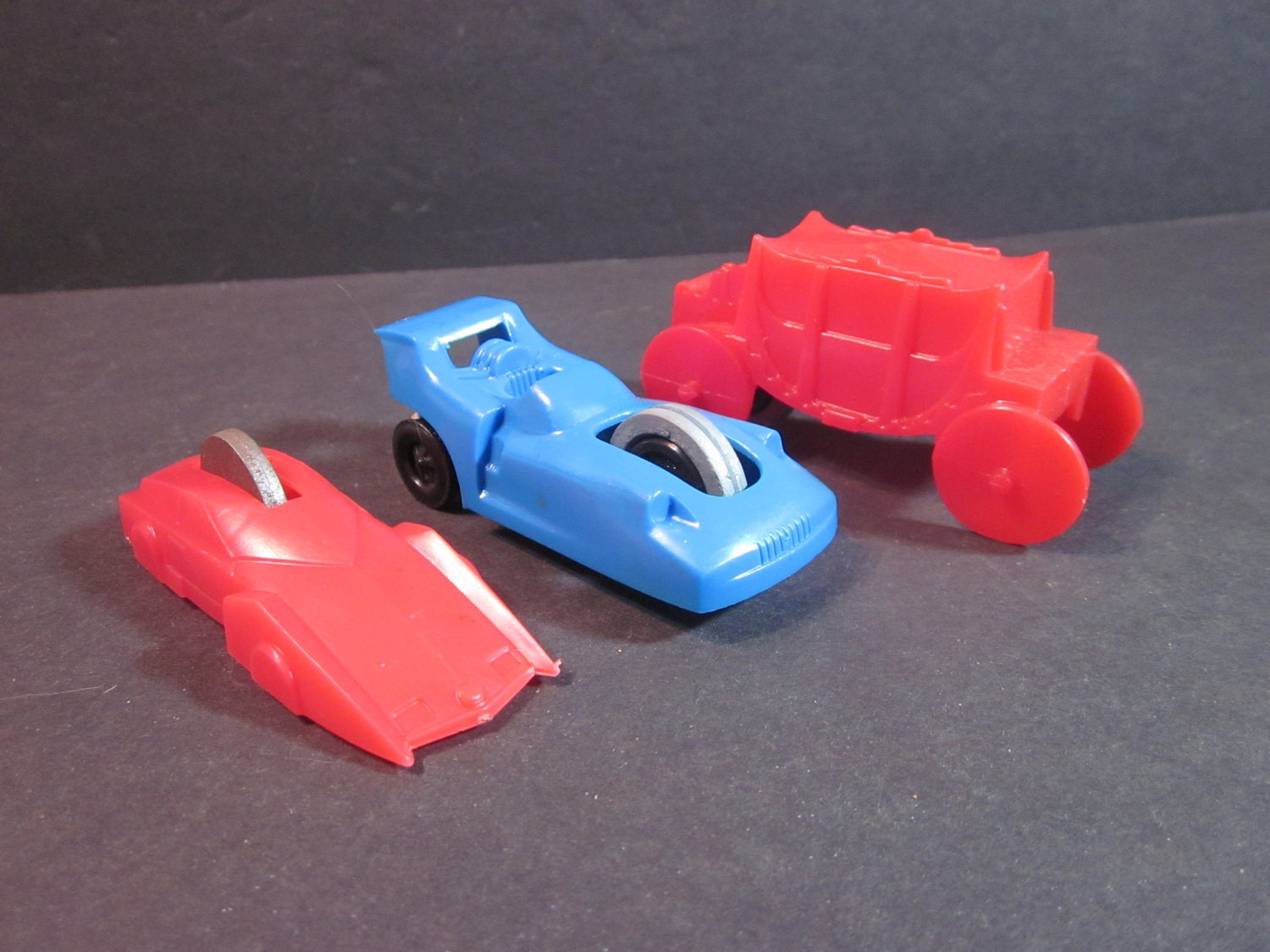 vintage 1960's flywheel toy car lot 2jvzco & 1w.g. by njdigfinds
