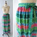 Vintage 1960s Poolside Wrap Skirt