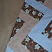 RESERVED FOR CINTIA (3 0f 5) - Brown and Blue Rail Quilt