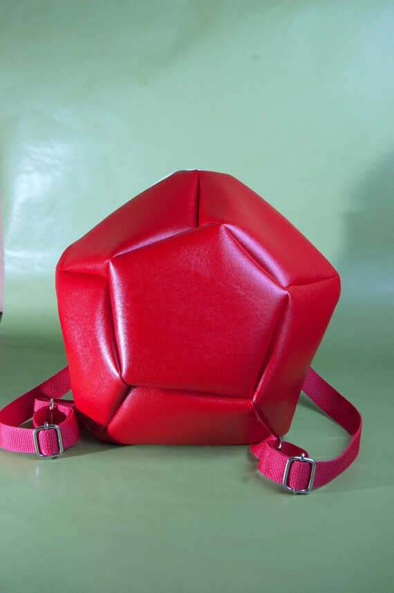Items similar to Red Turtle Shell Backpack (large) on Etsy