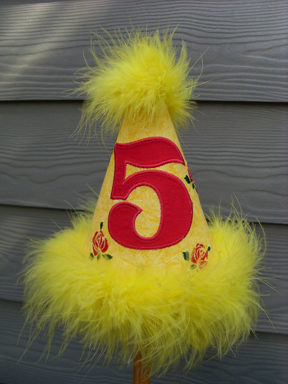 Custom Party Hats...PRINCESS BELLE theme... any color...any