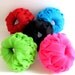 Crocheted Dish Scrubbers, 5 Pack Assorted Colors