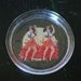 Vintage Pinup Coaster Cha Cha Cha