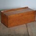 Vintage Hand Crafted Wooden Box