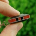Vintage 50s MINI HARMONICA Necklace from Japan - Layering Necklace