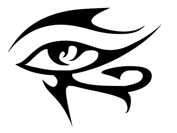 Items similar to Eye of Ra (Horus) Tribal Decal on Etsy