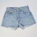 Vintage 1980s LEVI denim cut-off shorts