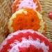 Set of 4- Starburst Swirl Nylon Net Scrubbies