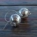 Pomegranate Silver Earrings