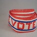Vintage Patriotic Vote Ribbon